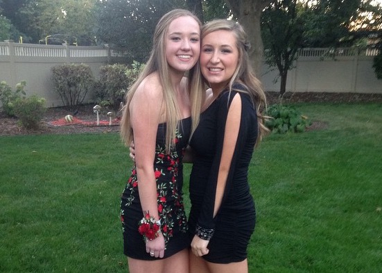 Juniors Serena Martinath and Margot Weiss prepare for their second homecoming
