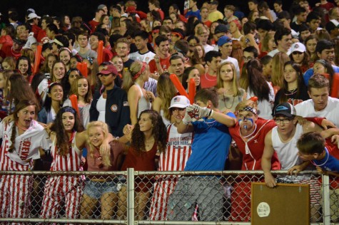 Football games typically have sold out sections for Red Devil Nation, the fan section for Central. 