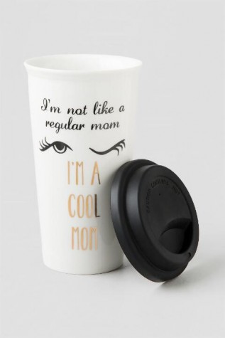 This mug iscute and fun way to remind your mom how cool you think they really are 