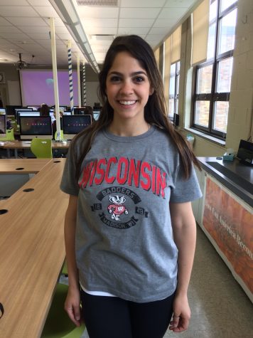 Photographer Talia Sankari has chosen to attend Wisconsin. 