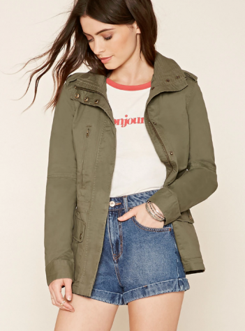 Utility jackets can be worn both indoors and outdoors making for a versatile closet staple. 