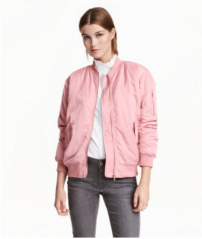 Bomber jackets have been updated to fit with the modern trends in fashion. 