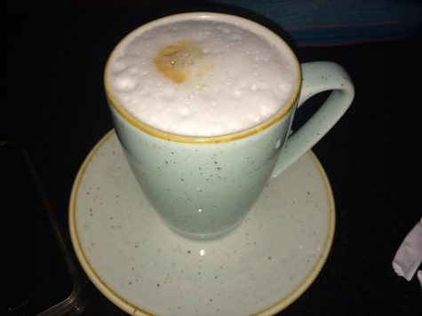 Cappuccino with whole milk.