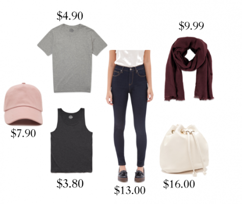 The Forever 21 basics section offers simple, everyday items at a low price. 