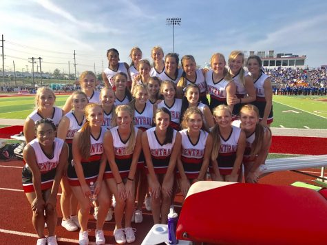 football cincinnati team ranked takes boys cheerleaders xavier pose aug during st game school